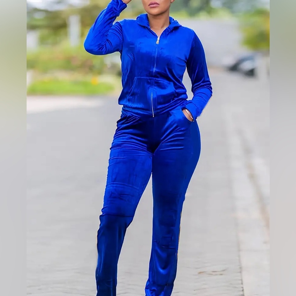 Large blue track suit #1328 - Picture 5 of 6